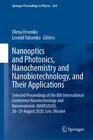 Buchcover Nanooptics and Photonics, Nanochemistry and Nanobiotechnology, and Their Applications