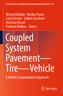 Buchcover Coupled System Pavement - Tire - Vehicle