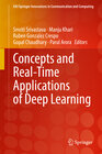 Buchcover Concepts and Real-Time Applications of Deep Learning