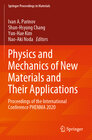 Buchcover Physics and Mechanics of New Materials and Their Applications