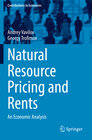 Buchcover Natural Resource Pricing and Rents