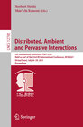 Buchcover Distributed, Ambient and Pervasive Interactions