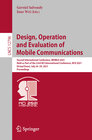 Buchcover Design, Operation and Evaluation of Mobile Communications