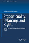 Buchcover Proportionality, Balancing, and Rights