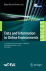 Buchcover Data and Information in Online Environments