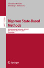 Buchcover Rigorous State-Based Methods
