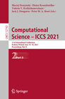 Buchcover Computational Science – ICCS 2021