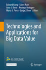 Buchcover Technologies and Applications for Big Data Value