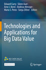 Buchcover Technologies and Applications for Big Data Value