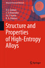Buchcover Structure and Properties of High-Entropy Alloys