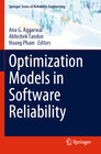 Buchcover Optimization Models in Software Reliability