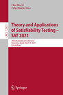 Buchcover Theory and Applications of Satisfiability Testing – SAT 2021