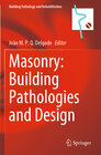 Buchcover Masonry: Building Pathologies and Design