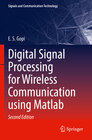 Buchcover Digital Signal Processing for Wireless Communication using Matlab