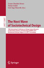 Buchcover The Next Wave of Sociotechnical Design