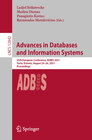Buchcover Advances in Databases and Information Systems