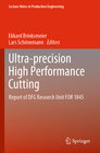 Buchcover Ultra-precision High Performance Cutting