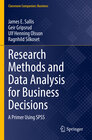 Buchcover Research Methods and Data Analysis for Business Decisions