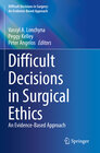 Buchcover Difficult Decisions in Surgical Ethics