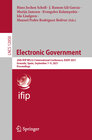 Buchcover Electronic Government