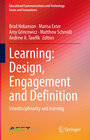 Buchcover Learning: Design, Engagement and Definition