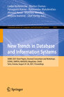Buchcover New Trends in Database and Information Systems