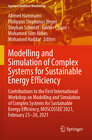 Buchcover Modelling and Simulation of Complex Systems for Sustainable Energy Efficiency