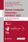 Buchcover Human-Computer Interaction – INTERACT 2021