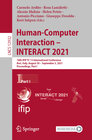 Buchcover Human-Computer Interaction – INTERACT 2021