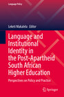 Buchcover Language and Institutional Identity in the Post-Apartheid South African Higher Education
