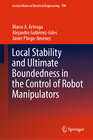 Buchcover Local Stability and Ultimate Boundedness in the Control of Robot Manipulators