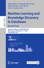 Buchcover Machine Learning and Knowledge Discovery in Databases. Research Track
