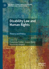 Buchcover Disability Law and Human Rights