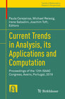Buchcover Current Trends in Analysis, its Applications and Computation