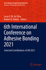 Buchcover 6th International Conference on Adhesive Bonding 2021