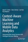 Buchcover Context-Aware Machine Learning and Mobile Data Analytics