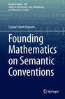 Buchcover Founding Mathematics on Semantic Conventions