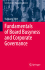 Buchcover Fundamentals of Board Busyness and Corporate Governance