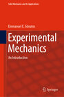Buchcover Experimental Mechanics