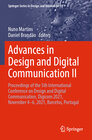 Buchcover Advances in Design and Digital Communication II