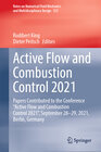 Buchcover Active Flow and Combustion Control 2021