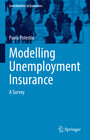 Buchcover Modelling Unemployment Insurance