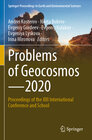 Buchcover Problems of Geocosmos–2020