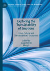 Buchcover Exploring the Translatability of Emotions