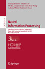 Buchcover Neural Information Processing
