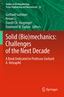 Buchcover Solid (Bio)mechanics: Challenges of the Next Decade