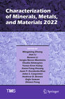 Buchcover Characterization of Minerals, Metals, and Materials 2022