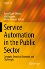 Buchcover Service Automation in the Public Sector