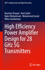 Buchcover High Efficiency Power Amplifier Design for 28 GHz 5G Transmitters