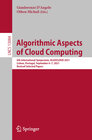 Buchcover Algorithmic Aspects of Cloud Computing